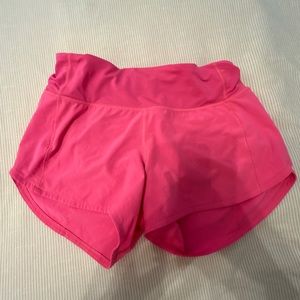 Lululemon speed up shorts